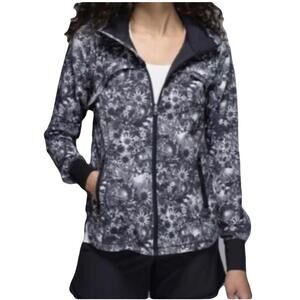 Lululemon Bring Back The Track Jacket Flowabunga Black 2